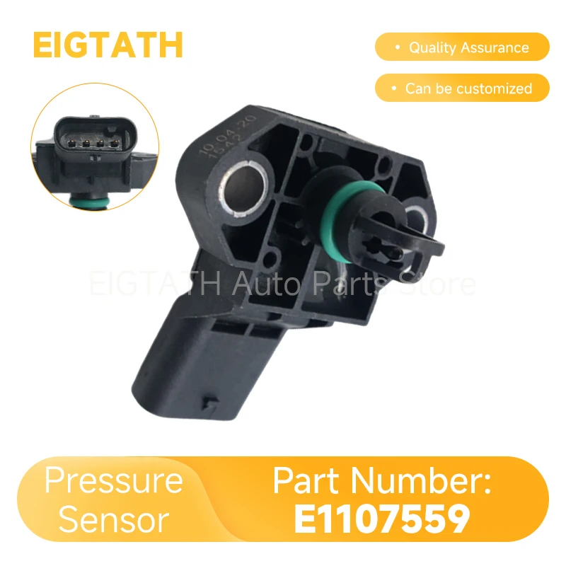 E1107559 Intake Manifold Pressure and Temperature Sensor for BMW MINI Haval H6 VW Audi Skoda 13627843531 13628637895 13627619007