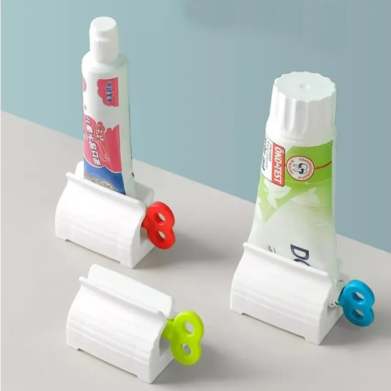 Mini Rolling Tube Toothpaste Espremedor, Suporte do assento, Stand, Produtos de banheiro, Espremedor De Cosméticos Domésticos, Limpeza Fácil