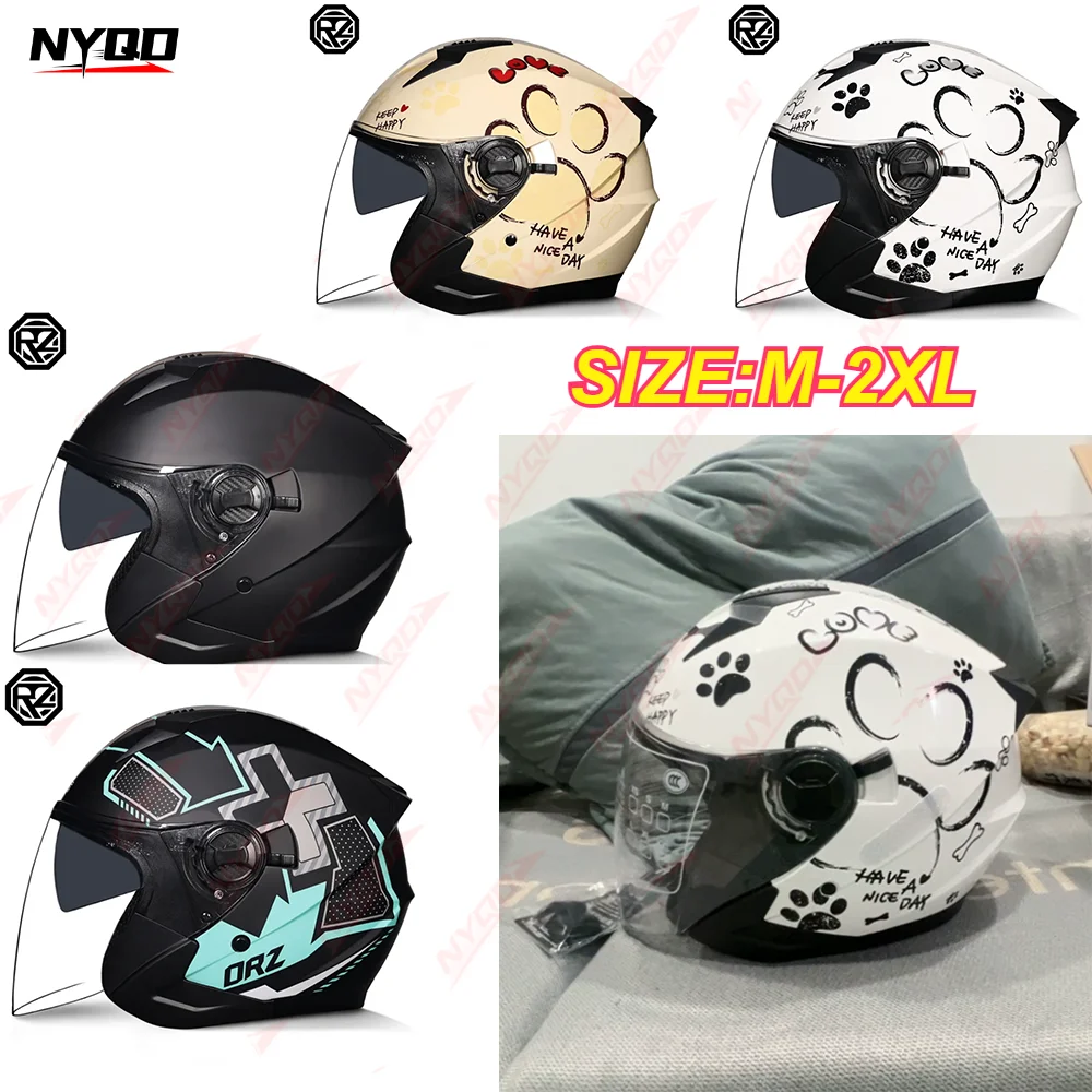 casco-leggero-3-4-aperto-per-scooter-elettrico-certificato-ccc-traspirante-protezione-solare-unisex-estivo
