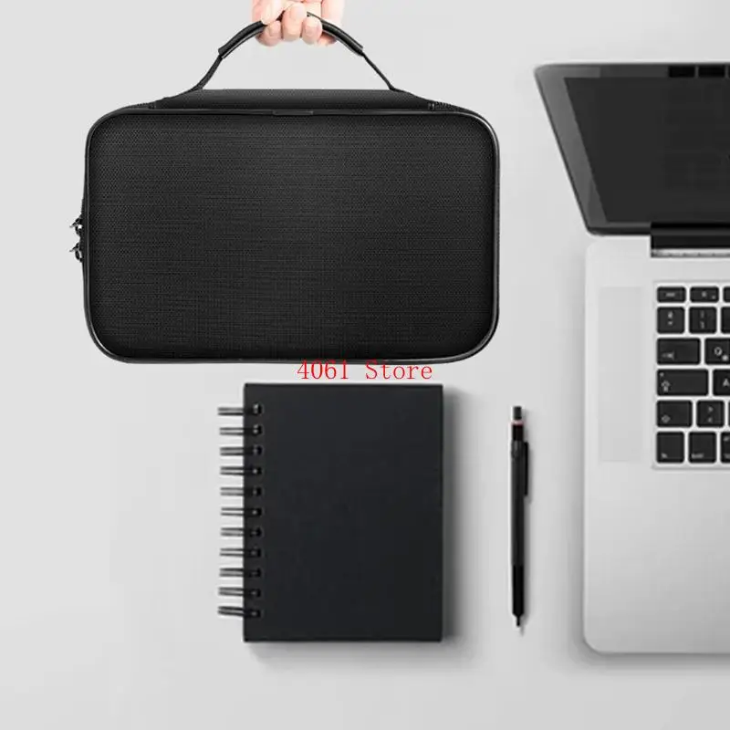 Borsa per organizzatore documenti a 4 strati Spazio grandi dimensioni con cerniera resistente alle acque