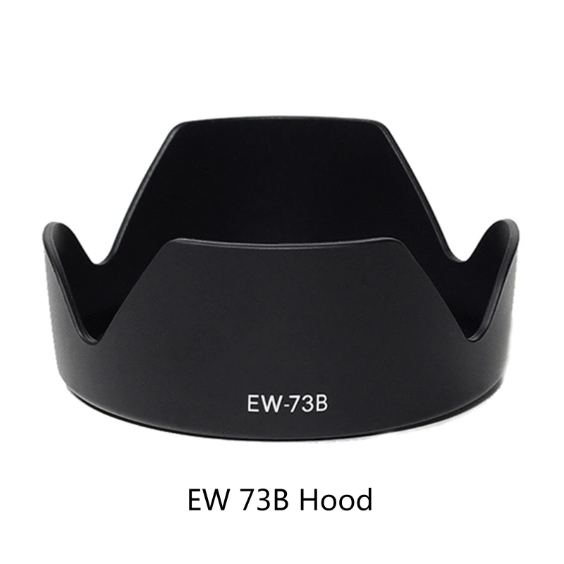 Bayonet Camera Lens Shade EW-73B Lens Hood for 60D 70D 600D 17-85 18-135 Lens Cover Replacement