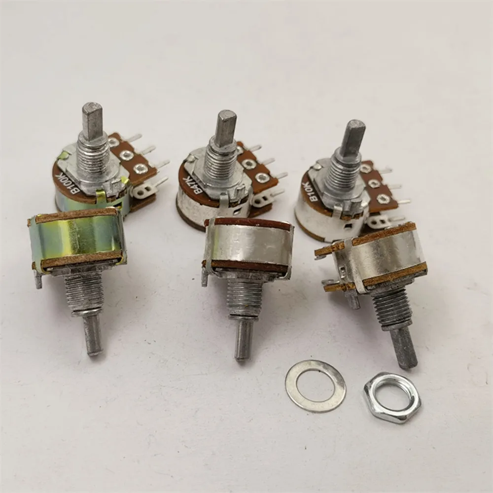 B100k (резистор потенциометр переменный s16kn1 100 ком регулятор громкости rv16a01f 20 15k 3 wh148) купить от 43,00 руб. Пассивные компоненты на 1rub.ru