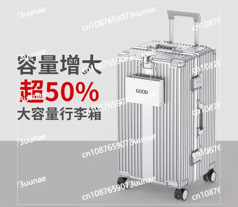 Luggage Large capacity 32-inch multi-functional PC aluminum frame suitcase Universal wheel trolley case