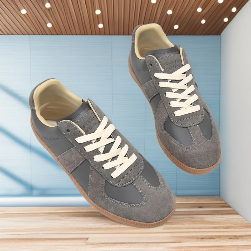 Baskets décontractées respirantes pour hommes, chaussures de course tendance, mocassins de sport pou