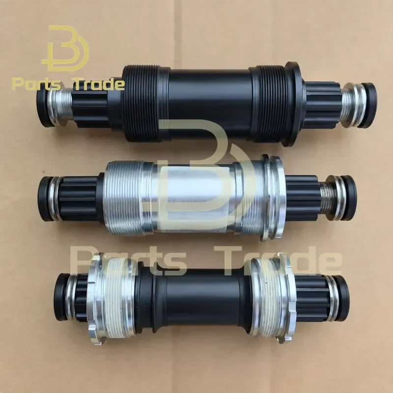 for Bicycle ISIS Spline Center Shaft 118mm 113mm 108mm 10 Tooth Large Spline Crank Axle Bottom Bracket Spindle