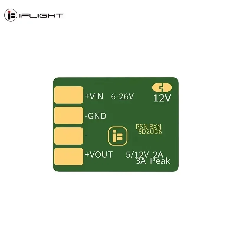 4pcs IFlight Mirco 2-6S BEC Voltage Regulator Module 5V/12V Output / 5V-36V Input Step-down Switch Mode for FPV Racing Drone  10