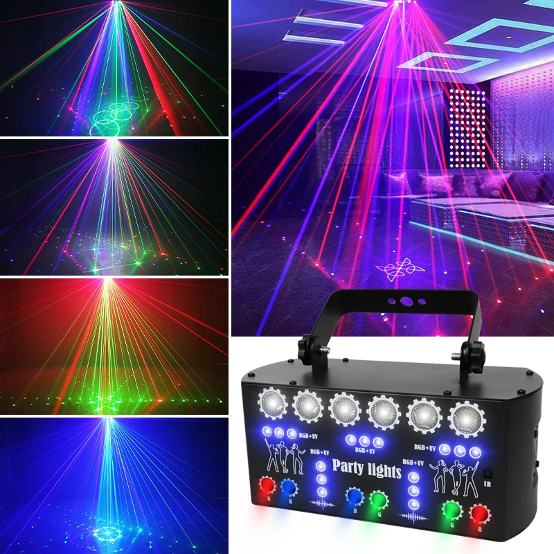 Fabryka 27 Oczu LED Światło Sceniczne DJ Disco Projektor Efekt Stroboskopowy Laser Sceniczny Światła Imprezowe do Oświetlenia Klubów Nocnych i Barów