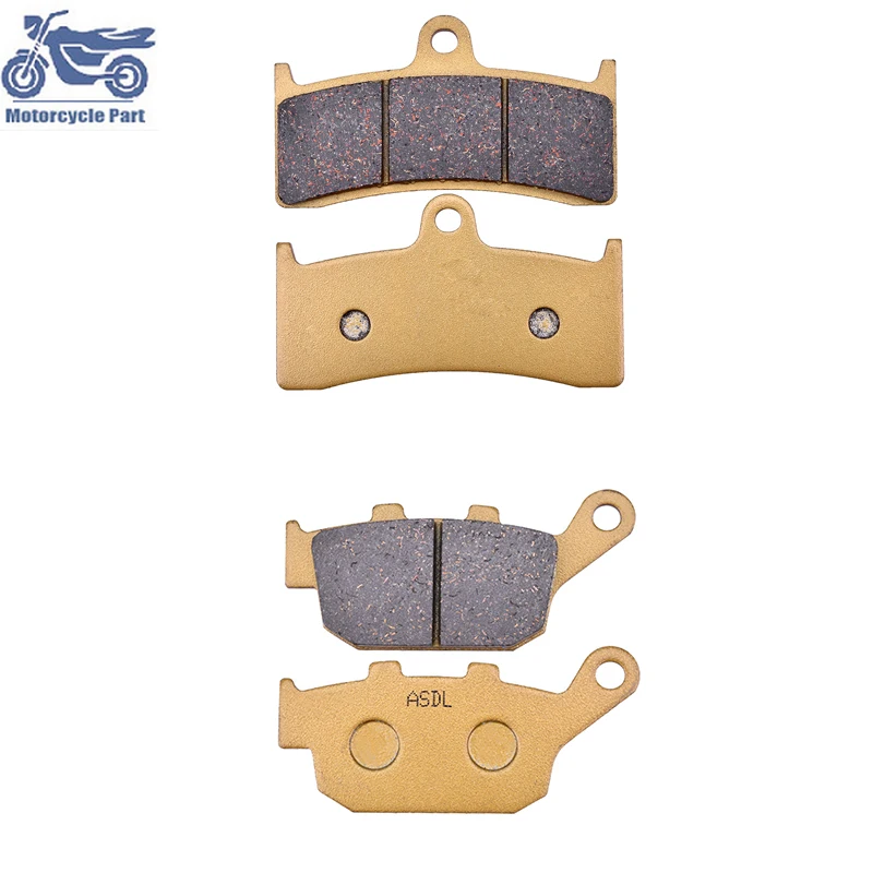 Motorcycle Front and Rear Brake Pads For BUELL XB12R Firebolt 09-10 S1 S3 X1 1200 Lightning 98-02 S3T Thunderbolt 98-00 M2 00-05