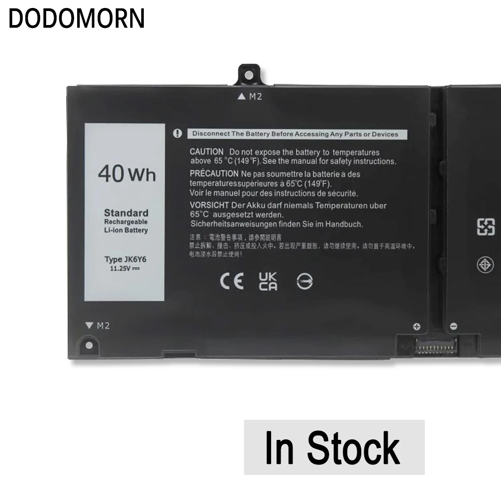 Imagem -04 - Dodomorn-bateria do Portátil para Dell Inspiron 5300 5400 em 5406 em 7405 Latitude 3410 3510 Vostro 14 5402 H5ckd Jk6y6