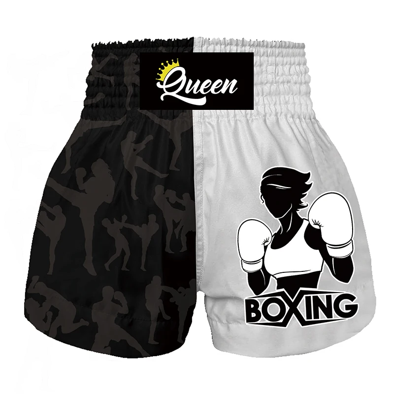 Muay Thai Fight Shorts,MMA Shorts Clothing Training Cage Fighting Grappling Martial Arts Kickboxing Shorts Clothing