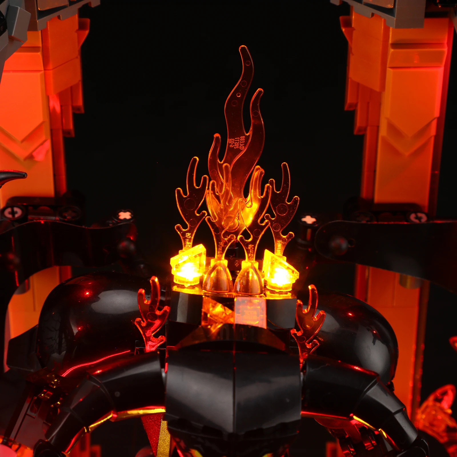 Lighting Set For LEGO Balrog Book Nook Lord of the Rings RC Version Not Include Building Block (Only Led Light Kit)