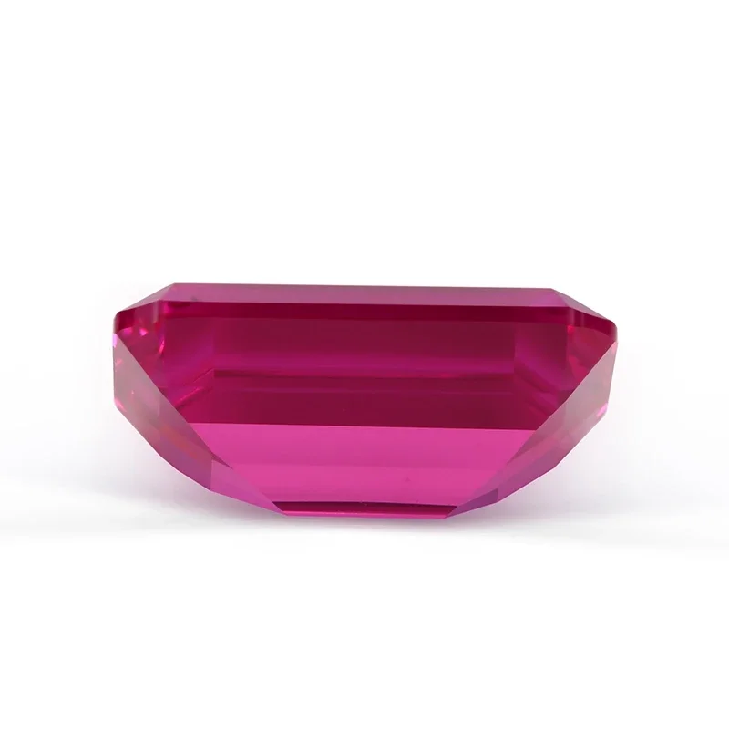 Premium Rosa Rubin UV-Test bestanden Smaragdschliff Mohs-Härte für Schmuckherstellung/Sammlung/Geschenk Edelstein – Detail 4