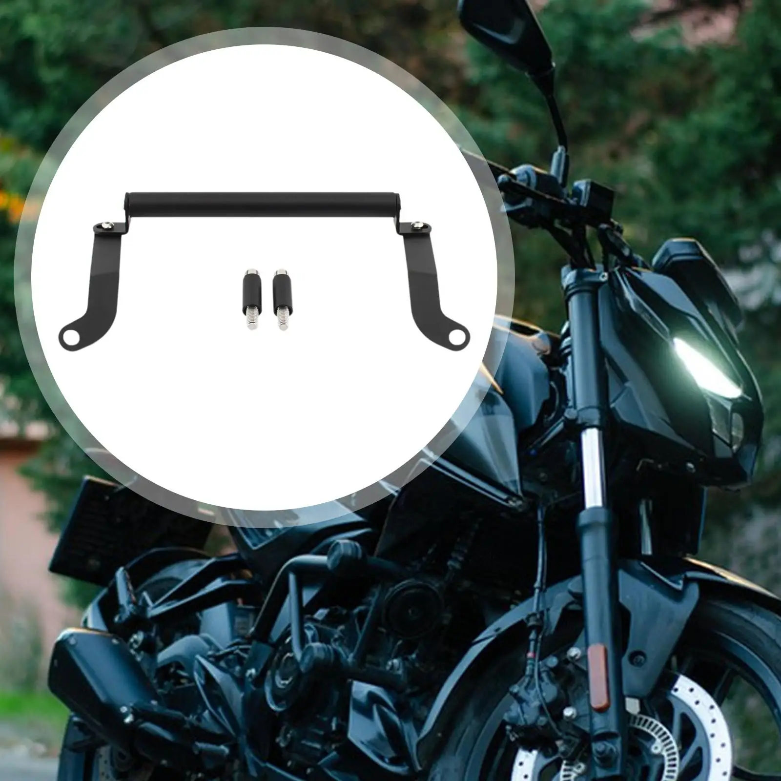 

Motorcycle Handlebar 22mm Bracket Support Phone Holder Crossbar Adapter for Honda Forza 125 250 300 350 NSS350 Modification