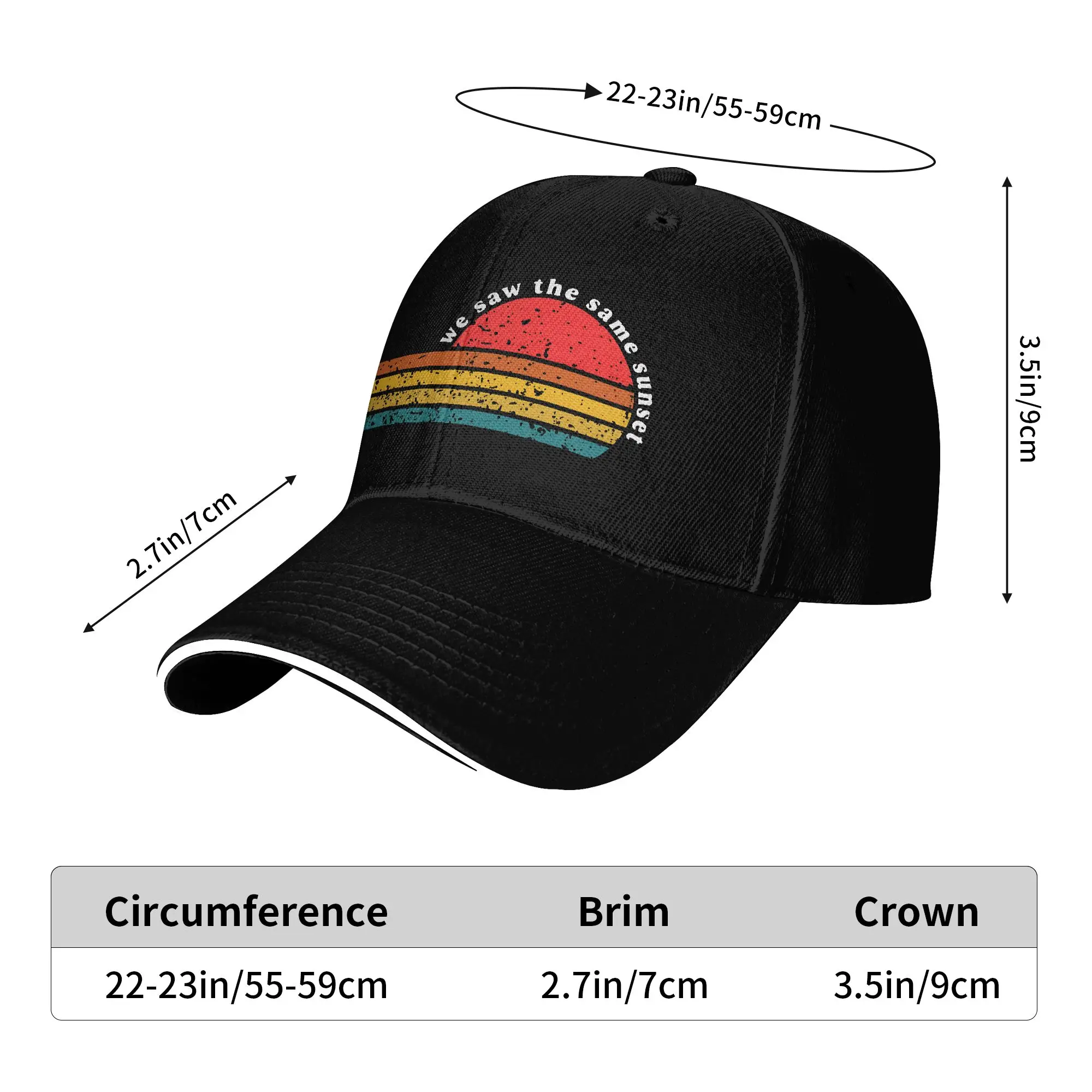 The Outsiders Sun Baseball Cap  Summer y2k Cute Trucker Hat For Couple Women Outdoor Sport Baseball Caps