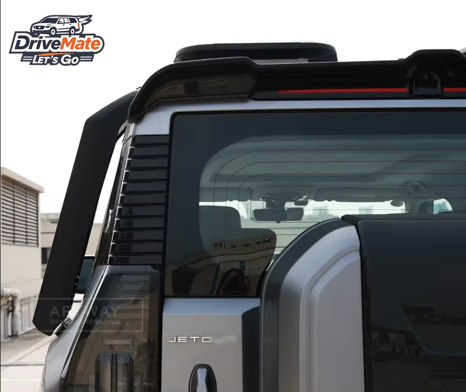 Car Exterior Accessories Folding Side Ladder Roof Car Ladder for Jetour Traveller T2 Car Side Ladder