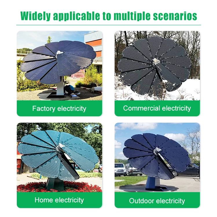 نظام الطاقة الشمسية الذكي بعمر طويل، قوة 2.8 كيلو وات، زهرة ذكية تعمل بالطاقة الشمسية #5