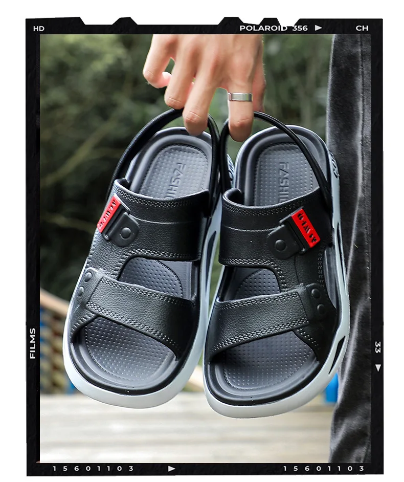 

Men Sandals Breathable Anti Odor Slip Resistant Durable Beach Outdoor Casual Flip Flops for Men Summer New