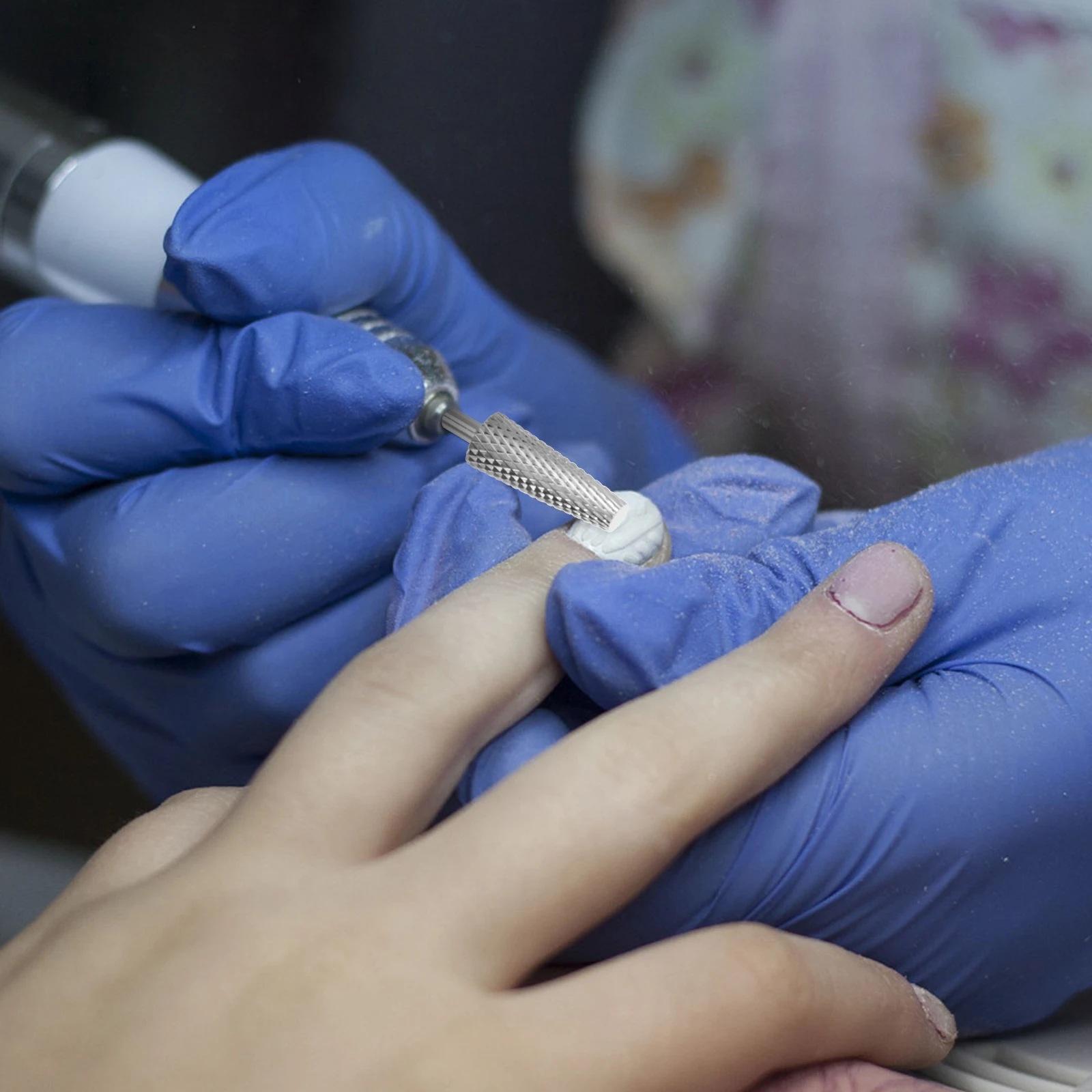 Polerska głowica szlifierska, wytrzymałe narzędzie do manicure, usuwanie martwego naskórka, akcesoria do zdobienia paznokci, frez szlifierski, narzędzia do pielęgnacji paznokci.