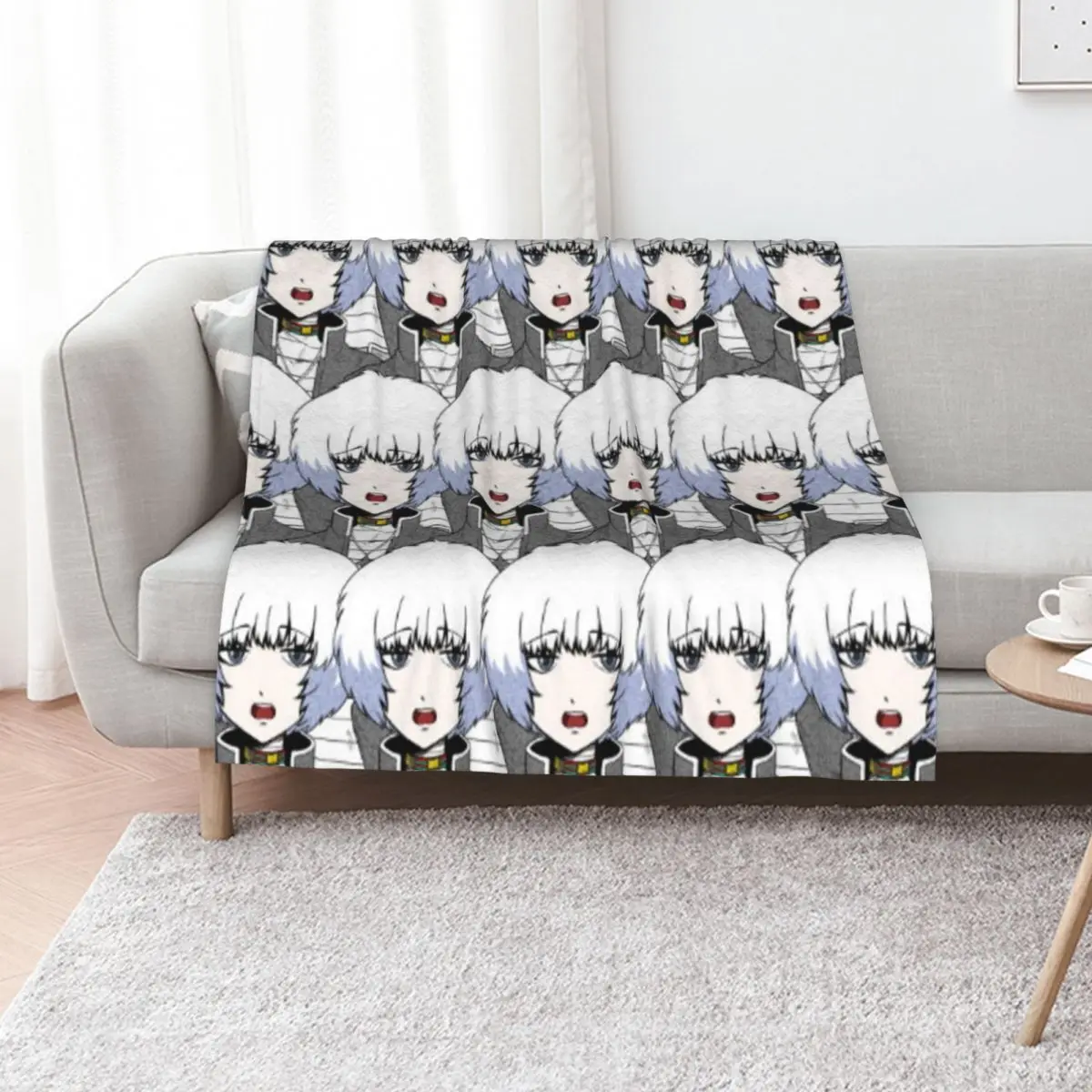 

Ranmaru Kageyama Throw Blanket Custom Bed Flannel Soft Beds Blankets