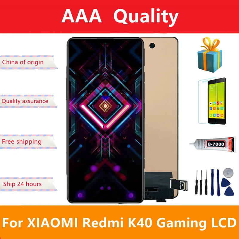 6.67\'\' New Original for Xiaomi Redmi K40 Gaming LCD Display touch screen digitizer Assembly for redmi k40 Game Edition Display