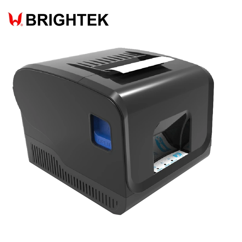 Weihuang P12 80mm POS Thermal Receipt Printer Auto Cutter High Speed Wifi LAN RS232 USB Interface for Restaurant Retail Kitchen