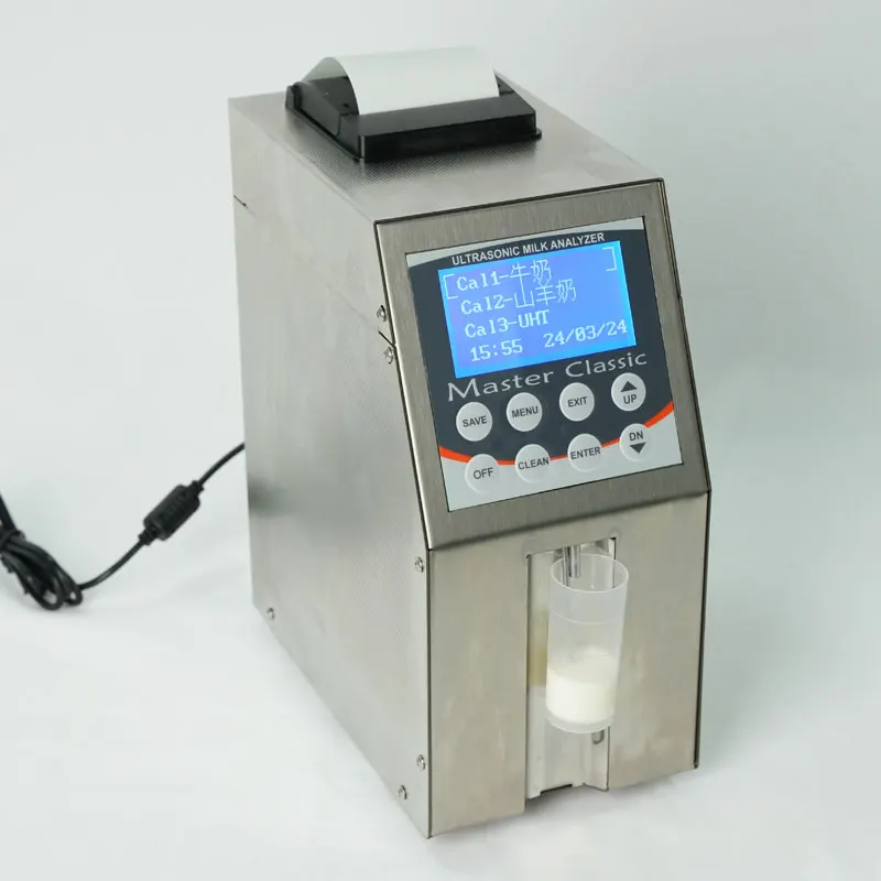 COOFULLL  LM2-PH Customizable Ultrasonic Milk Analyser for Dairy Farming Measures Conductivity Salt Freezing Point Fat Content