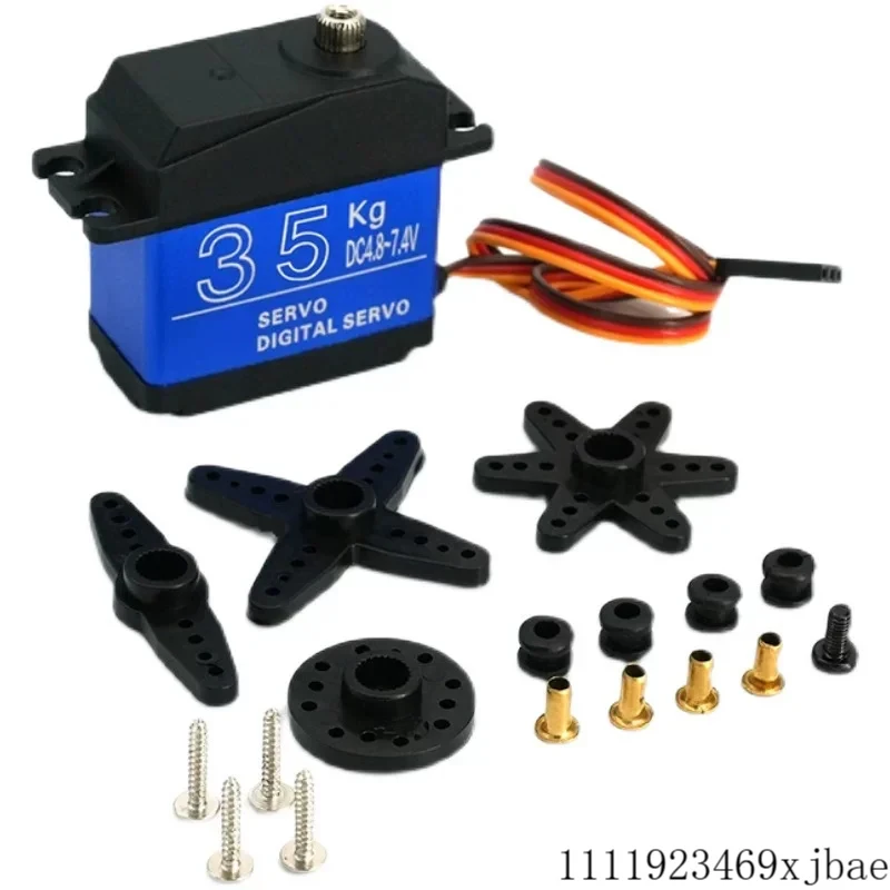 High torque metal gear digital servo 20KG 25KG 30KG 35KG robot robotic arm