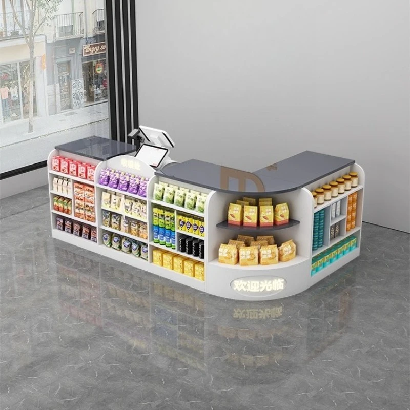 

Supermarket checkout page Convenience store store Small Internet celebrity snack cabinet integrated