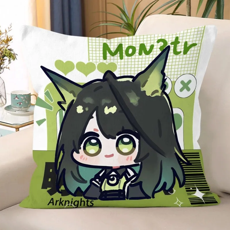 

Tomorrow's Ark Mon3tr Cosplay Sofa Pillow Office Student Dormitory Napping Pillow Bedroom Bedhead Bed Backrest Pillow
