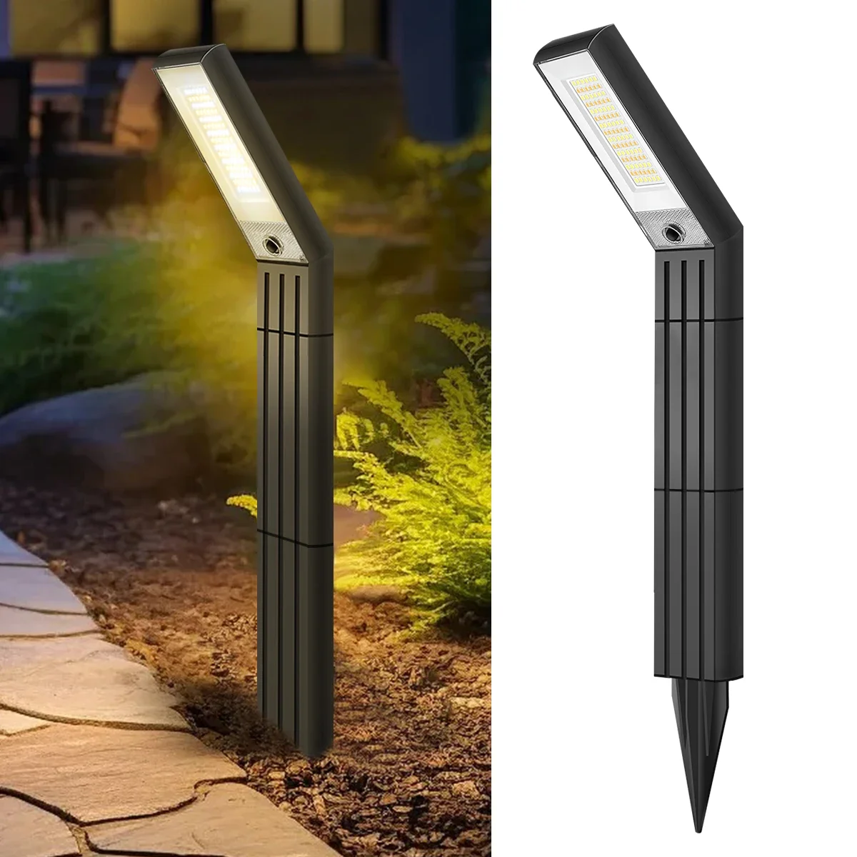 

Nice Solar Pathway Lights Outdoor Super Bright Outdoor Solar Lights With Warm White And White Light Waterproof Solar Garden Ligh