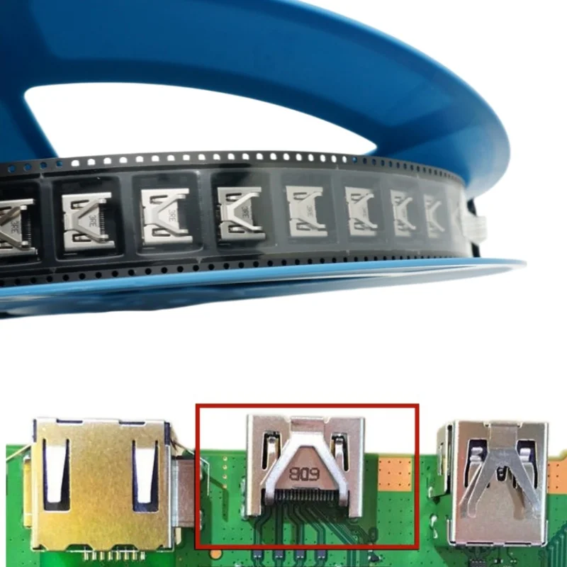 50Pcs/Lot New HDMI-compatible Port For PS4 Interface Connector Jack HD Socket For PS4 SLIM/PRO