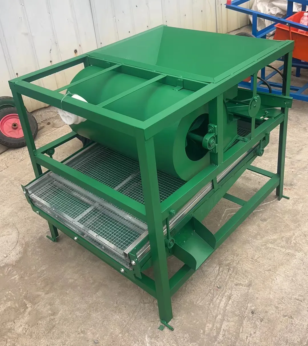 #High Capacity Winnowing Machine Cleaning Seeds Maize Grain Cleaner Machine Paddy Wheat Corn Seeds Cleaning Sorting Machine