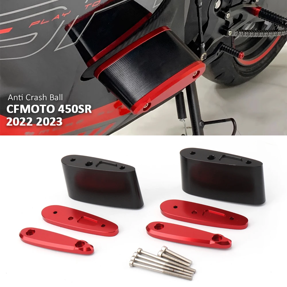 

Аксессуары для мотоциклов CFMOTO 450 SR 450SR 450sr 2022 2023, аварийные колодки двигателя, защитные слайдеры рамы, защита от падения