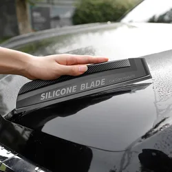 Non-Scratch Soft Silicone Handy Squeegee Car Wrap Tools Window Wiper Drying Blade Clean Scraping Film Scraper Tools Accessories