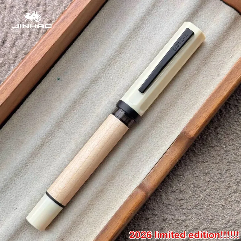 2026 Limited Edition! JINHAO 58 Wood Fountain Pen Calligraphy ink Pens EF F Nib Ink Pen School Office Supplies Stationery view 6