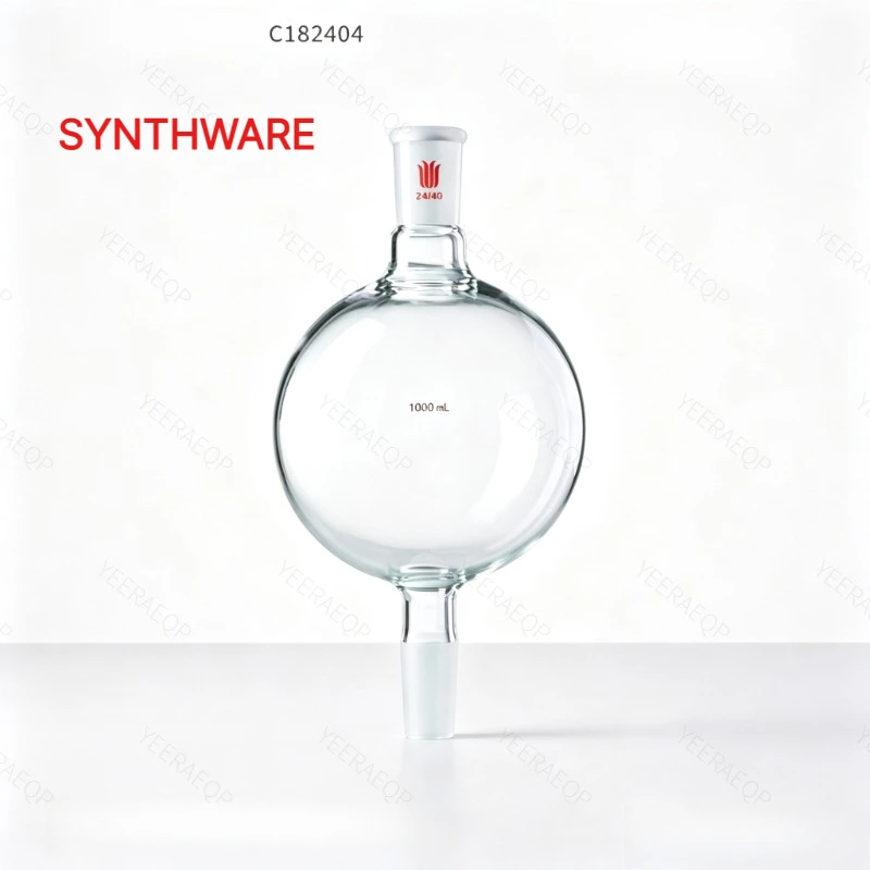 Chromatography Solvent Storage Bottle Standard Ground Joint 19/22 24/40 Chromatography Reservoir Borosilicate Glass Material