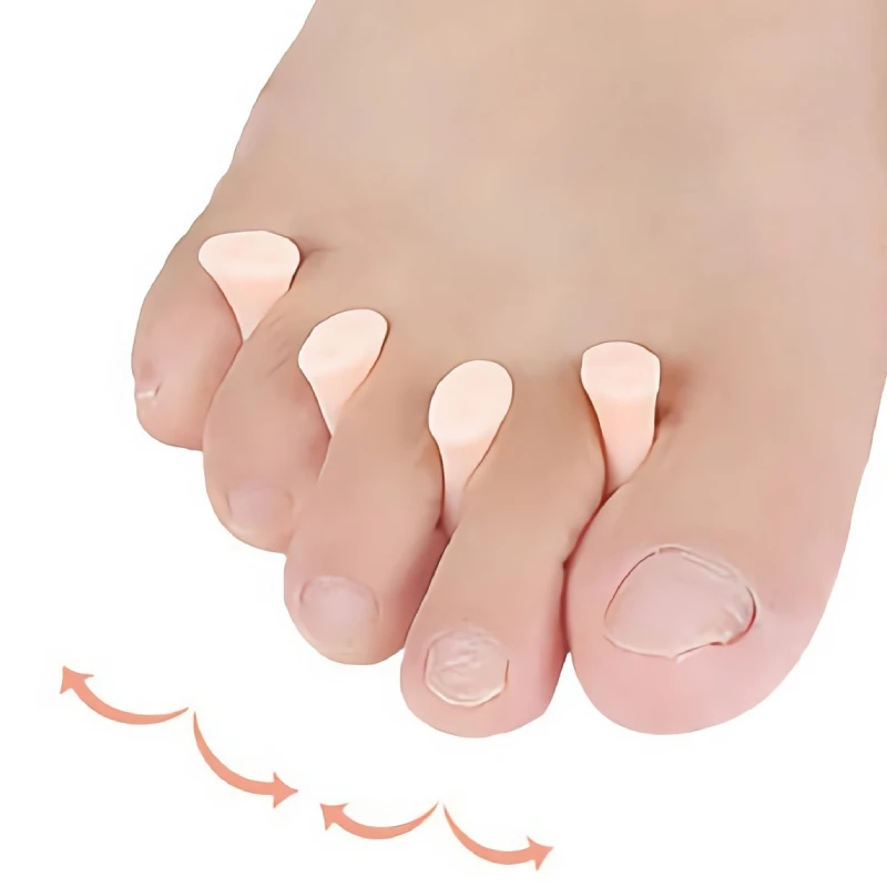 

1/2/5Pair Silicone Toe Spreader Finger Separator Valgus Corrector Thumb Correction Straightener Foot Care Orthopedic Spacers