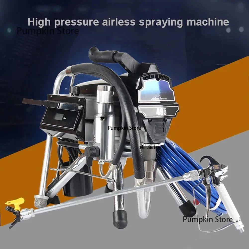 Spray Gun Airless Paint Sprayer 395&495 Painting Machine High-Pressure 2800W/3500W Airless Spraying Machine Professional Airless