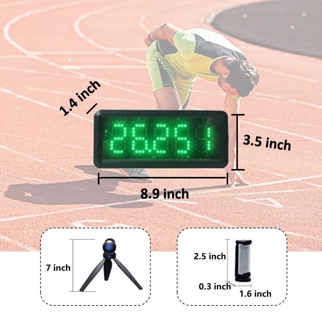 YZ Race Version Wireless Laser Timer for Speed Track and Field Running Sport Motorcycle Bicycle Infrared Sensor Induction Timing