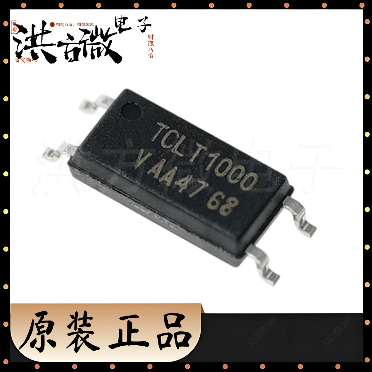 TCLT1000 SOP-4-2.54mm NEW Original DC Phototransistor SMD-4P 1.25V 50mA 0.05A OPTOISOLATOR 5KV 5000V 1CH TRANS 4-SOP TCLT1000