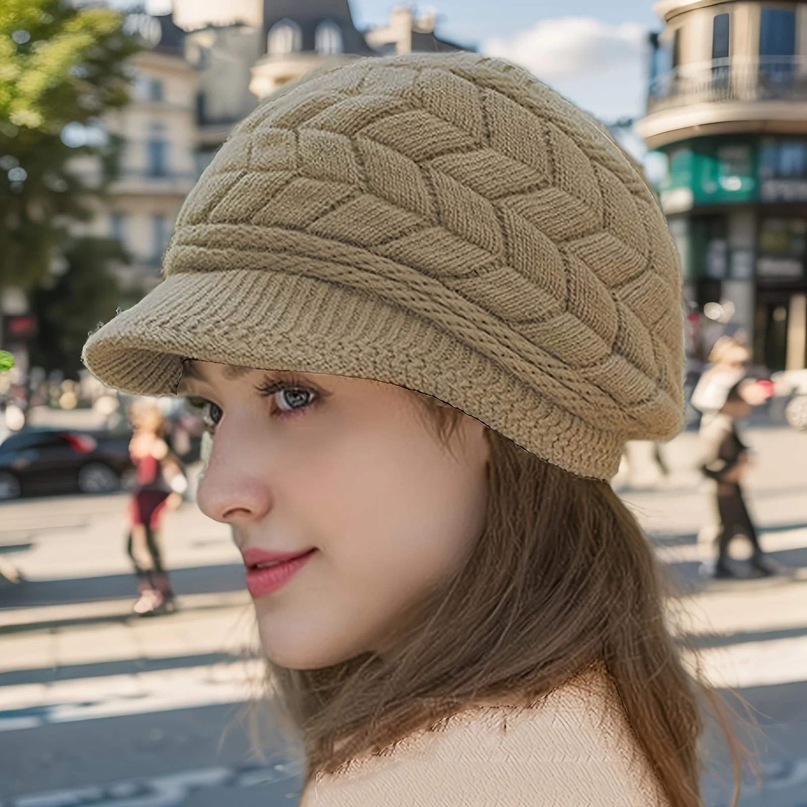 Women's Winter Warm Knitted Cap