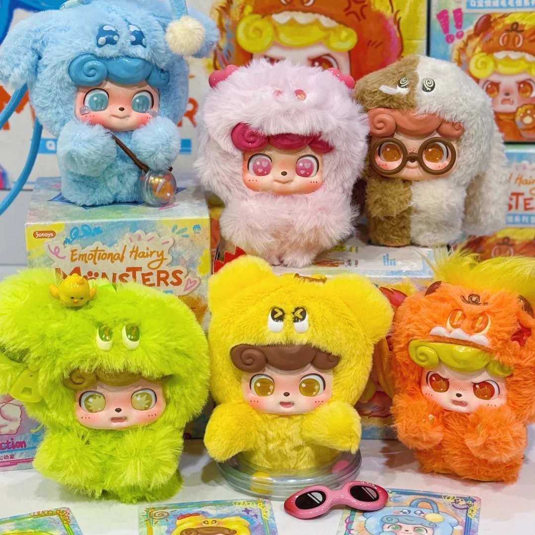 

Q.Kid Emotional Hairy Monsters Series Plush Vinyl Blind Box Fairy Tales Mystery Box Dolls Vinyl Model Toys Pendant New Product