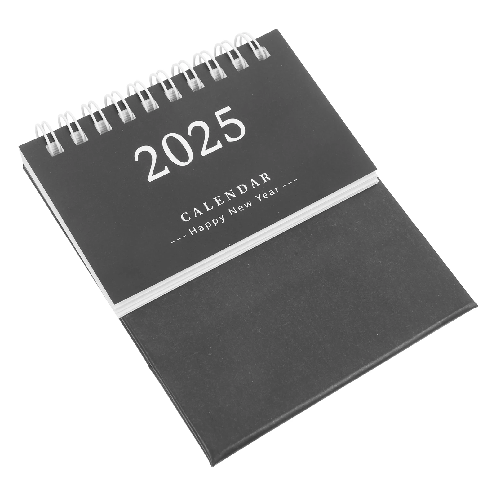 

Mini Desk Calendar 2025 Small Vintage Note Standing Flip Blue Daily Use Schedule Planner Household Office Supplies Decor