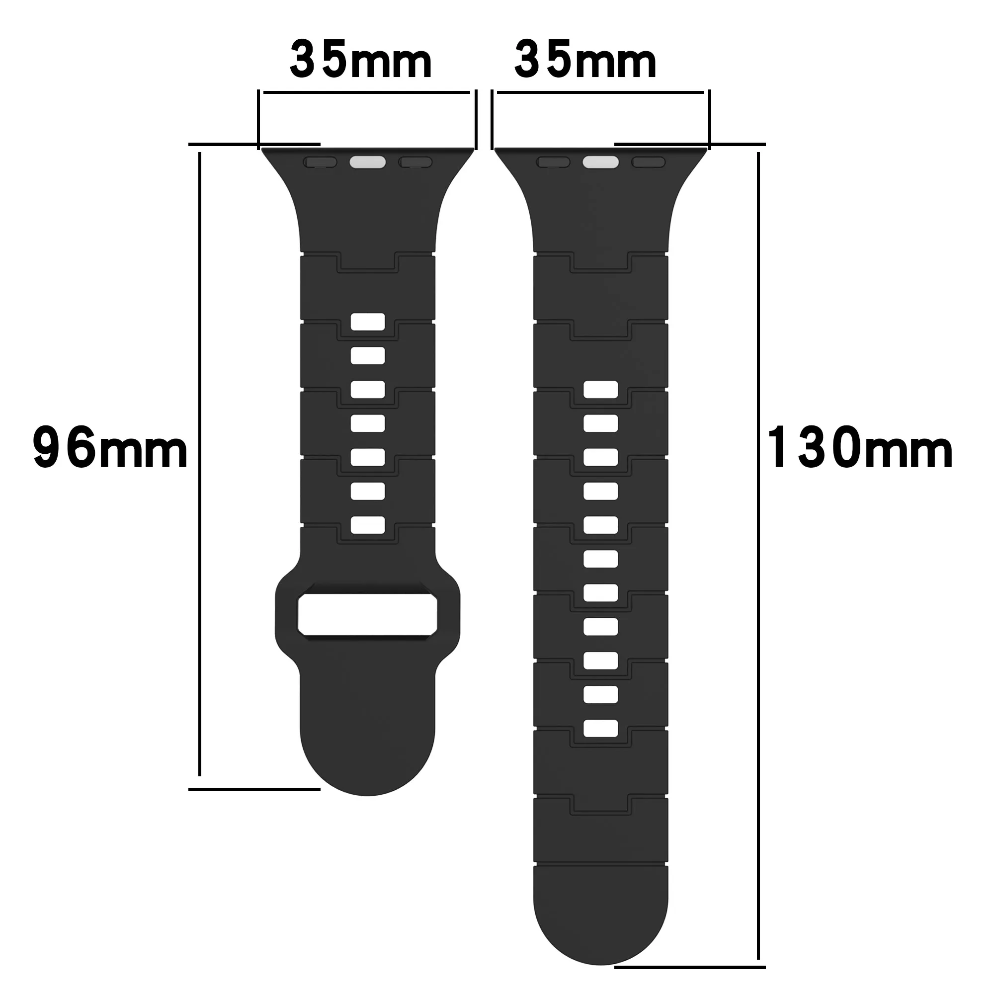 Metal-Like Mech Armor Watch Strap for Apple Watch 10 9 8 7 Band Replaceable Bracelet for iWatch 46mm 44mm 42mm 41mm Watchband