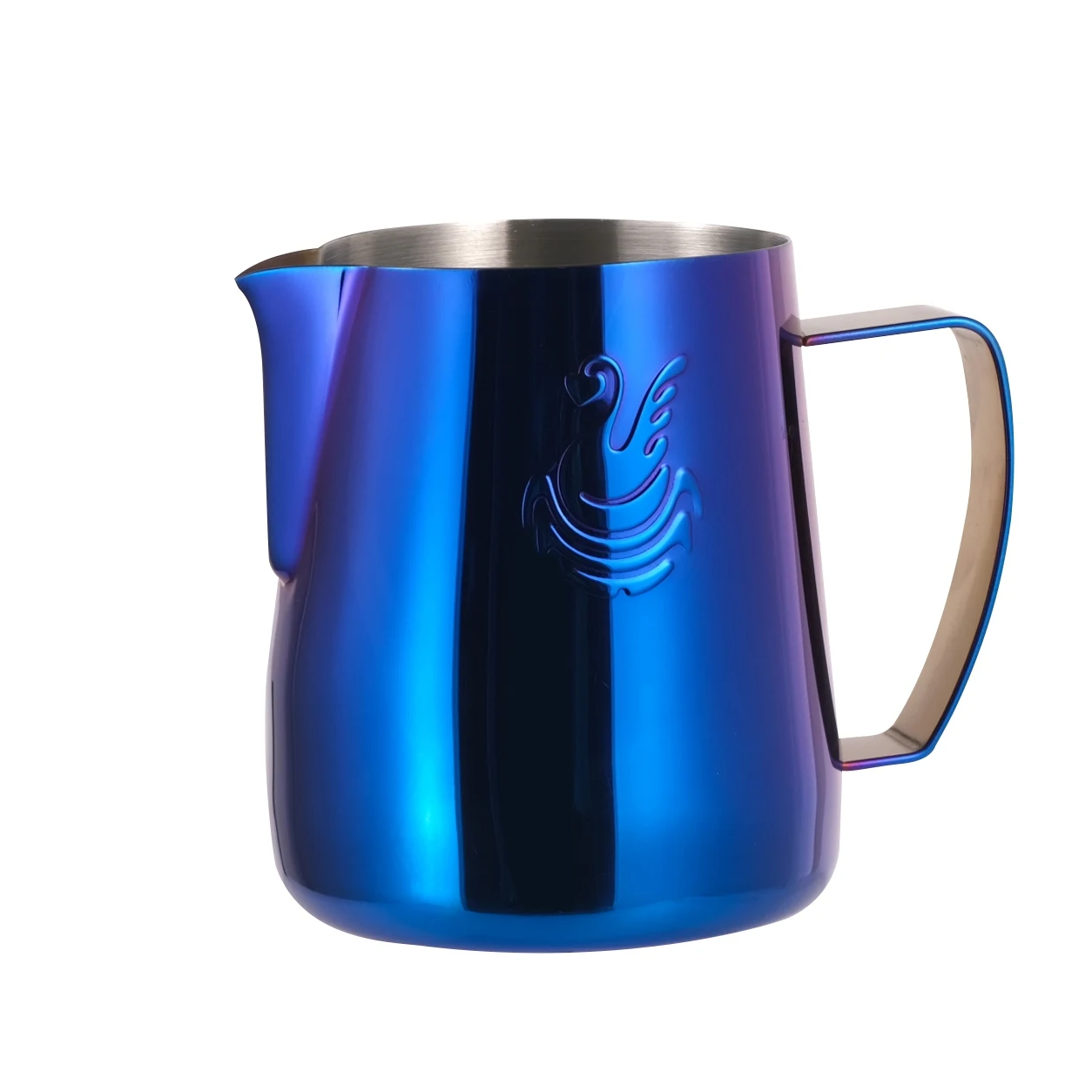 

400Ml Stainless Steel Milk Frothing Cup Coffee Pitcher Cream Maker Barista Craft Espresso Latte Art Jug for Home,B