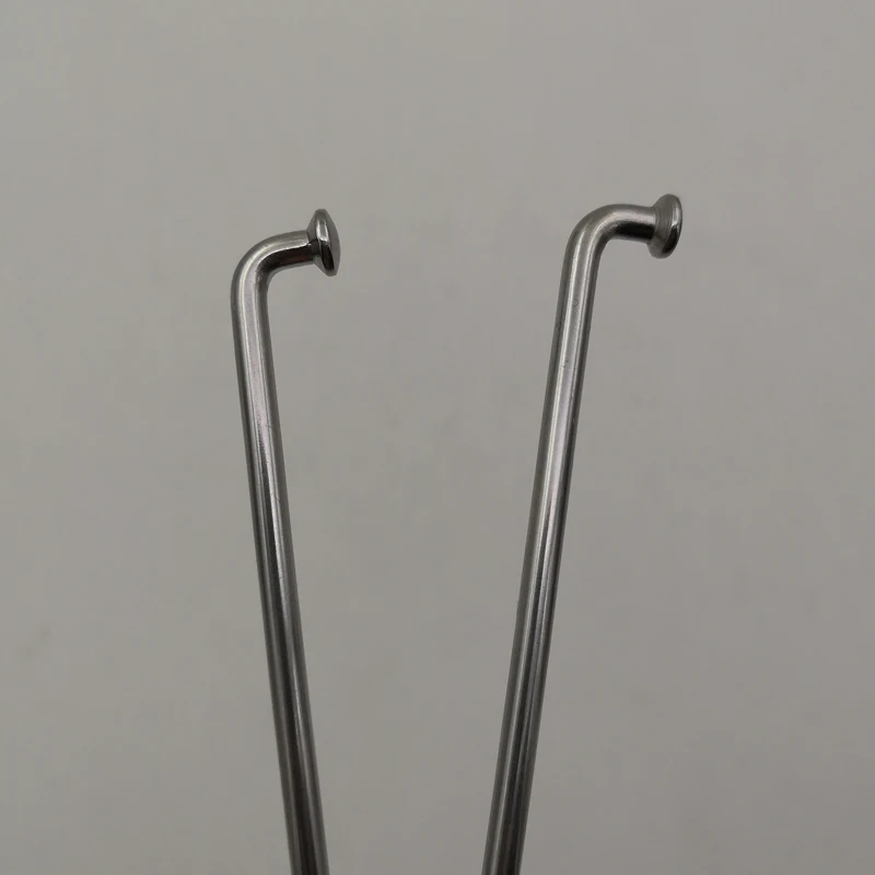 

304 Stainless Steel 10G Diameter 3.2mm J-bend Round Body Electric Bike Wheel Spokes With 18.5mm Longer Stainless Steel Nipples