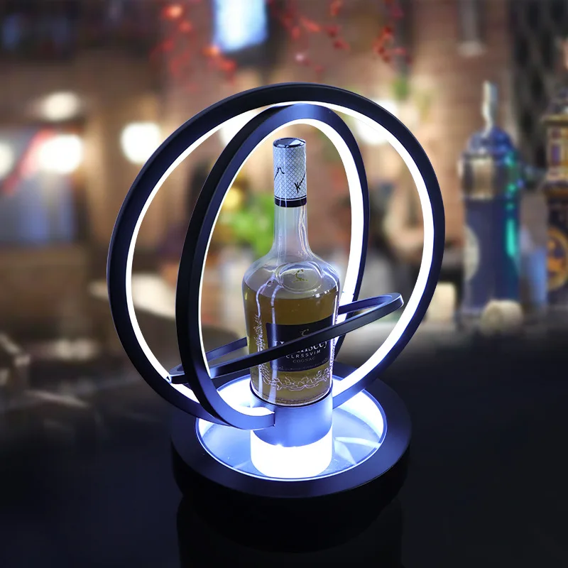 

Hot Sale Custom Acrylic Led Champagne Vip Bottle Presenter for Nightclub Bottle Glorifier
