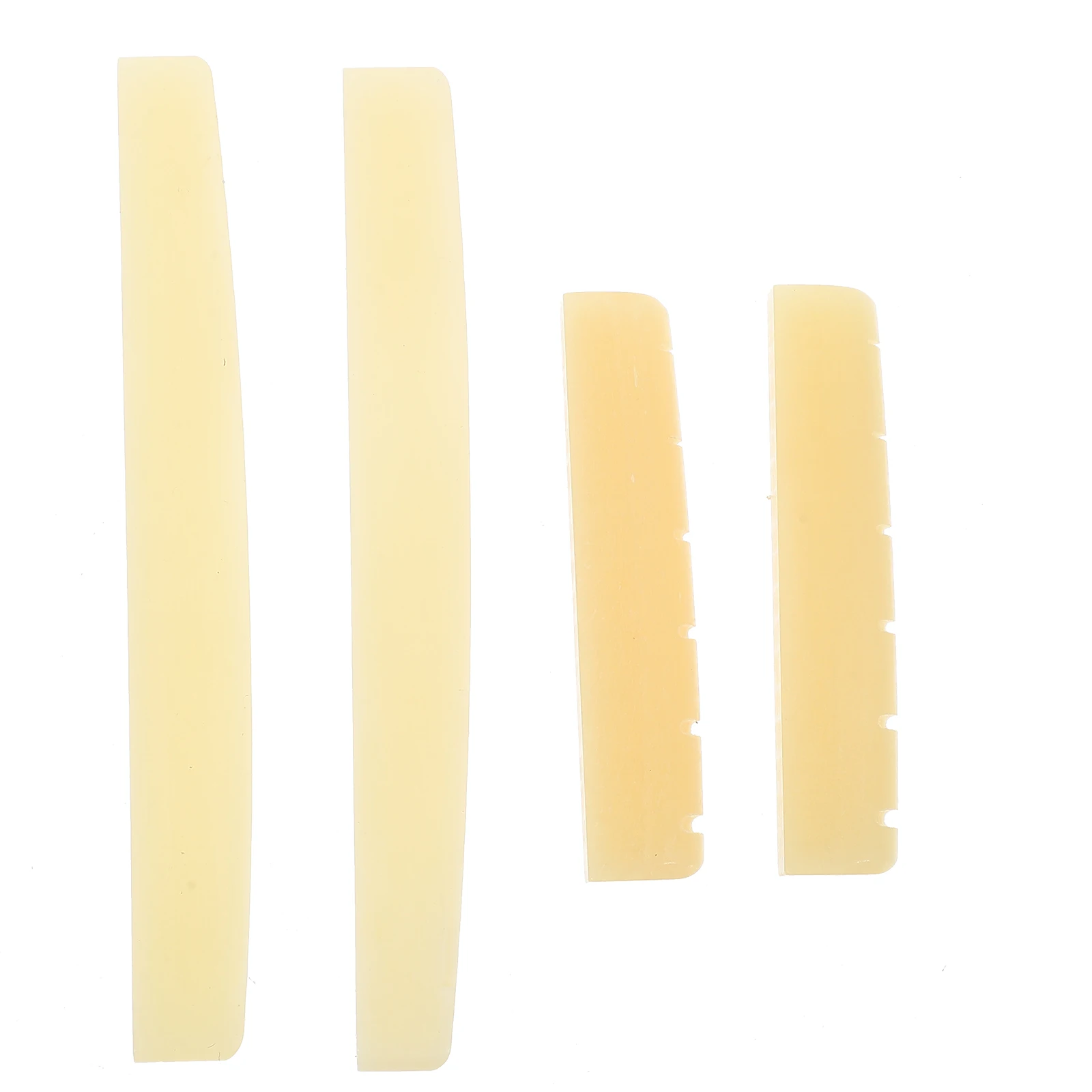 

2 Sets Guitar Pillow Bridge Saddle Parts Classical Acoustic Bone Components and Nut