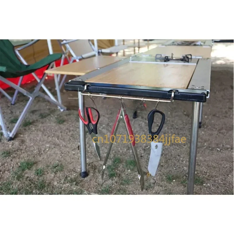 Colgador de extensión IGT, gancho de Metal para mesa de Picnic redonda al aire libre, accesorios laterales Youxuefeng