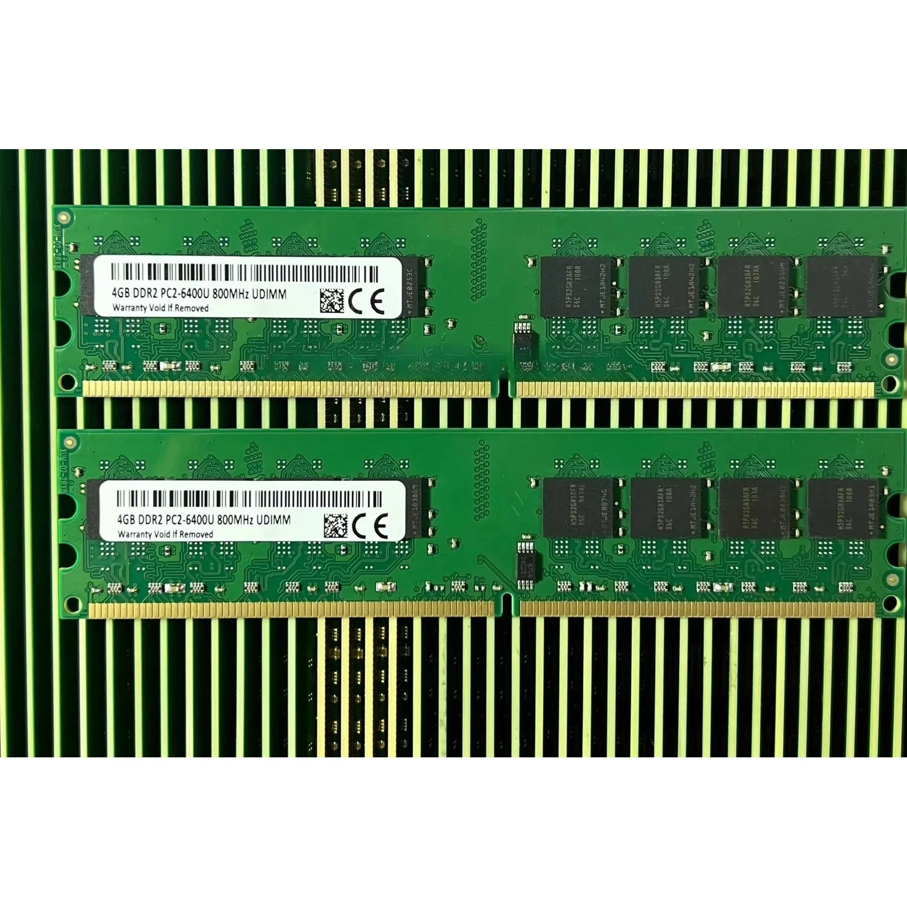 

For DDR2 800 4G second generation desktop memory stick can be set to double pass, support G/P series 31/41/43/45